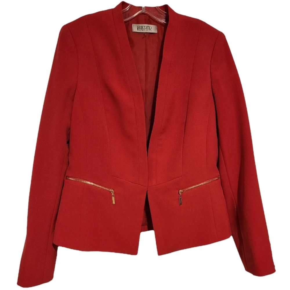 Kasper Jacket - Coral Color - Size 6